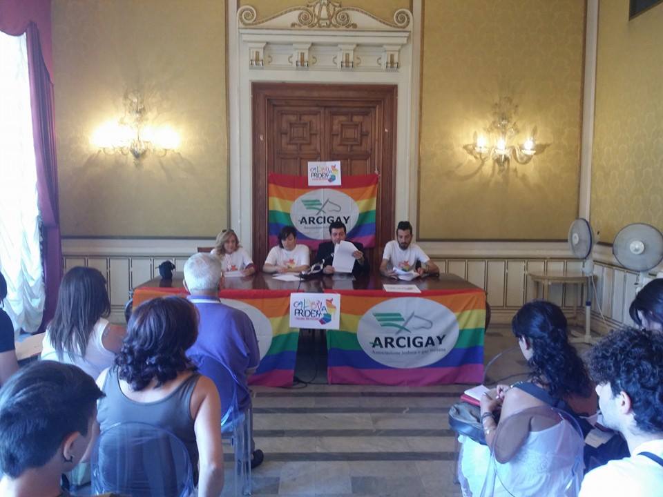 La conferenza stampa a Palazzo San Giorgio, sede municipale di Reggio Calabria